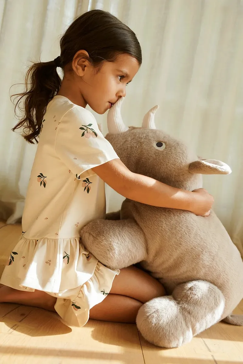 Liewood παιχνίδι αγκαλιάς παιδικό Barnaby Rhino Large Teddy