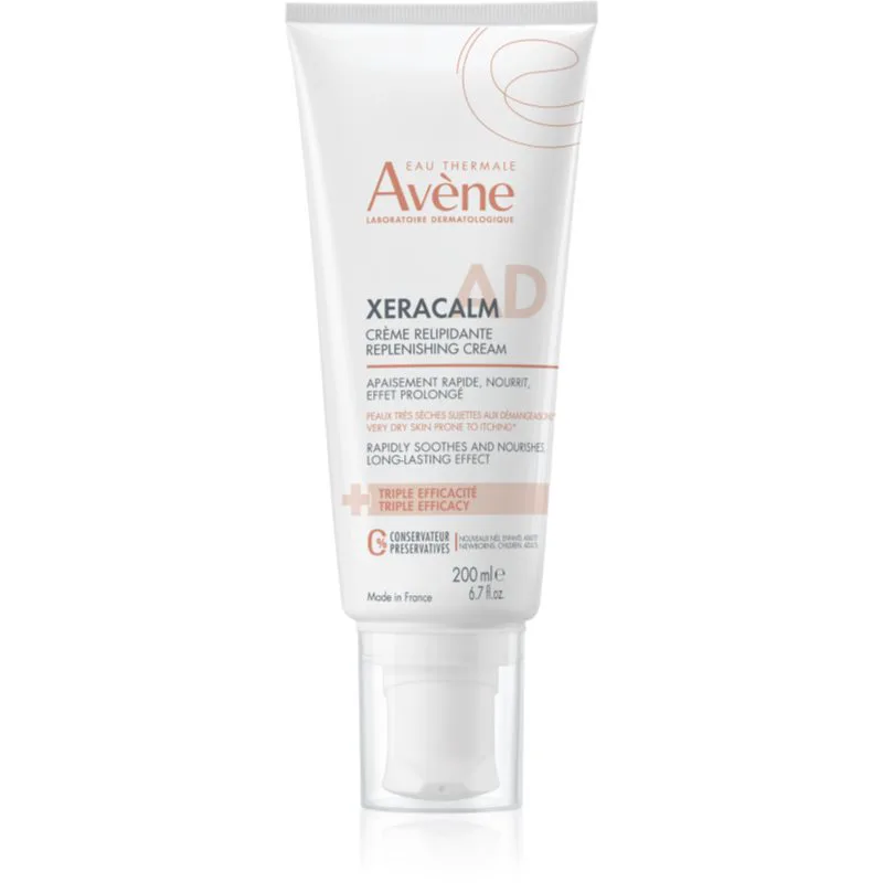 Avène XeraCalm A.D. Lipid-Replenishing Cream κρέμα αναπλήρωσης λιπιδίων για ξηρό και ατοπικό δέρμα 200 ml
