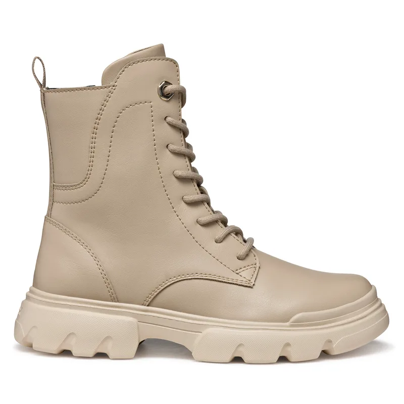 Μπότες Geox J Junette J56HVB 000BC C5000 S Μπεζ