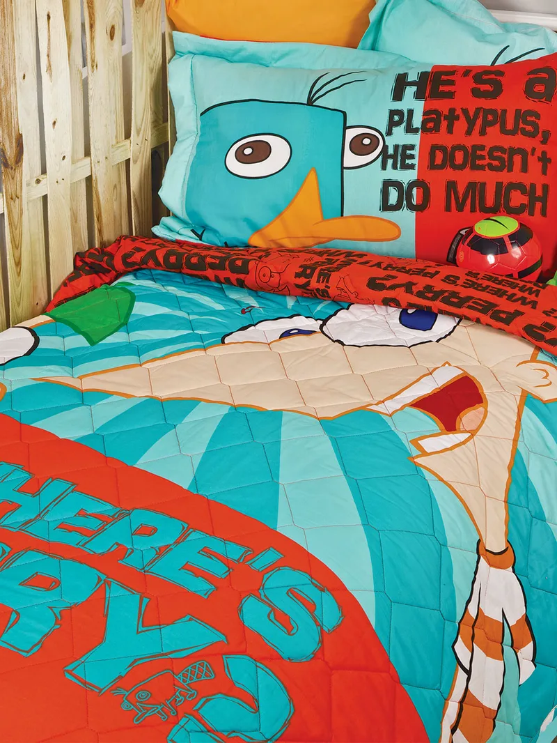 Σετ Παπλωματοθήκη Μονή Disney 170x250 PHINEAS & FERB - Palamaiki