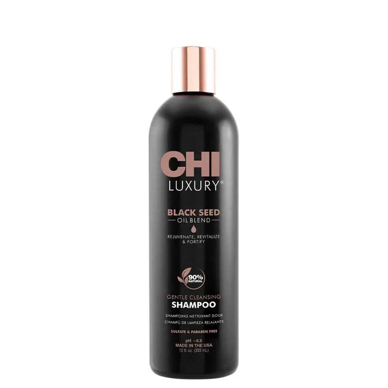 CHI Luxury Black Seed Oil Blend Gentle Cleansing Shampoo (355ml)