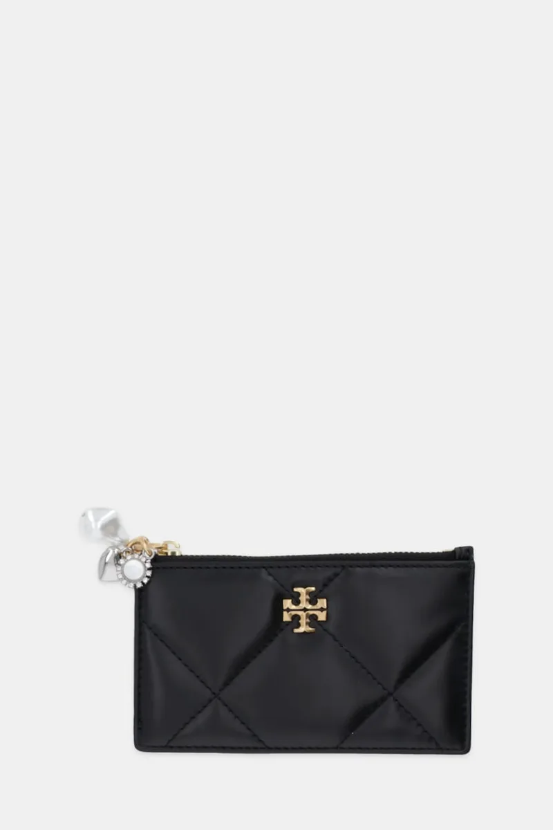 Δερμάτινο πορτοφόλι Tory Burch Kira Diamond