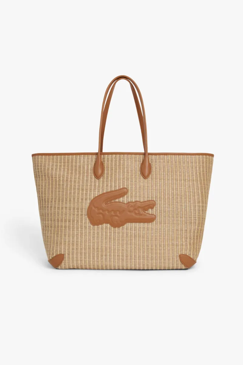 Lacoste γυναικεία τσάντα tote "Summer Pack Raffia" - NF5247PB Ταμπά