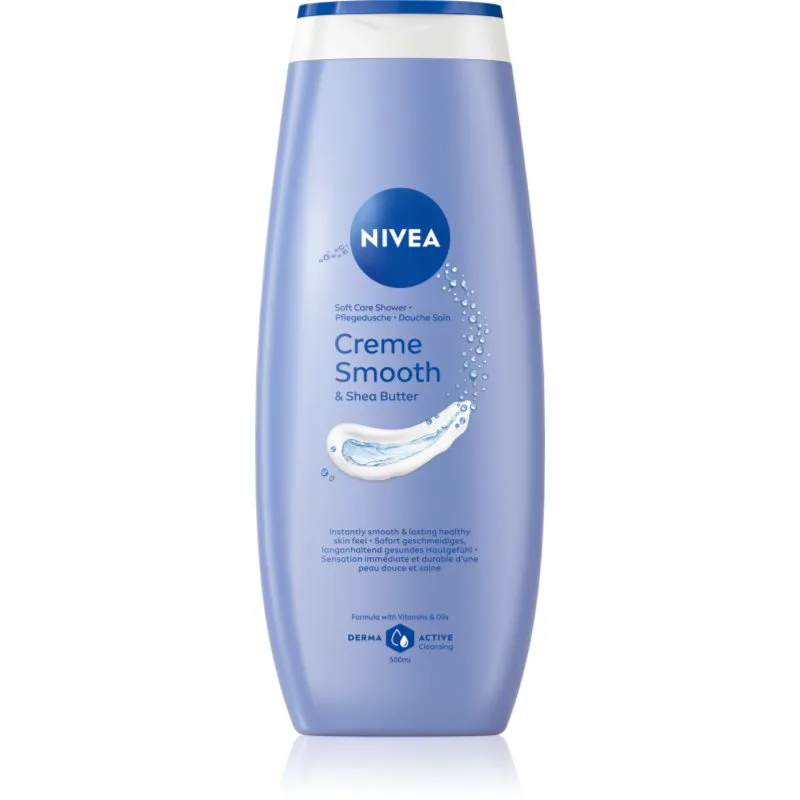 NIVEA Creme Smooth κρεμώδες τζελ για ντους 500 ml