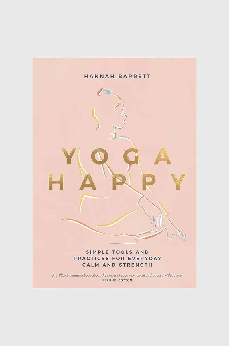 Βιβλίο γιόγκα Happy by Hannah Barrett, English