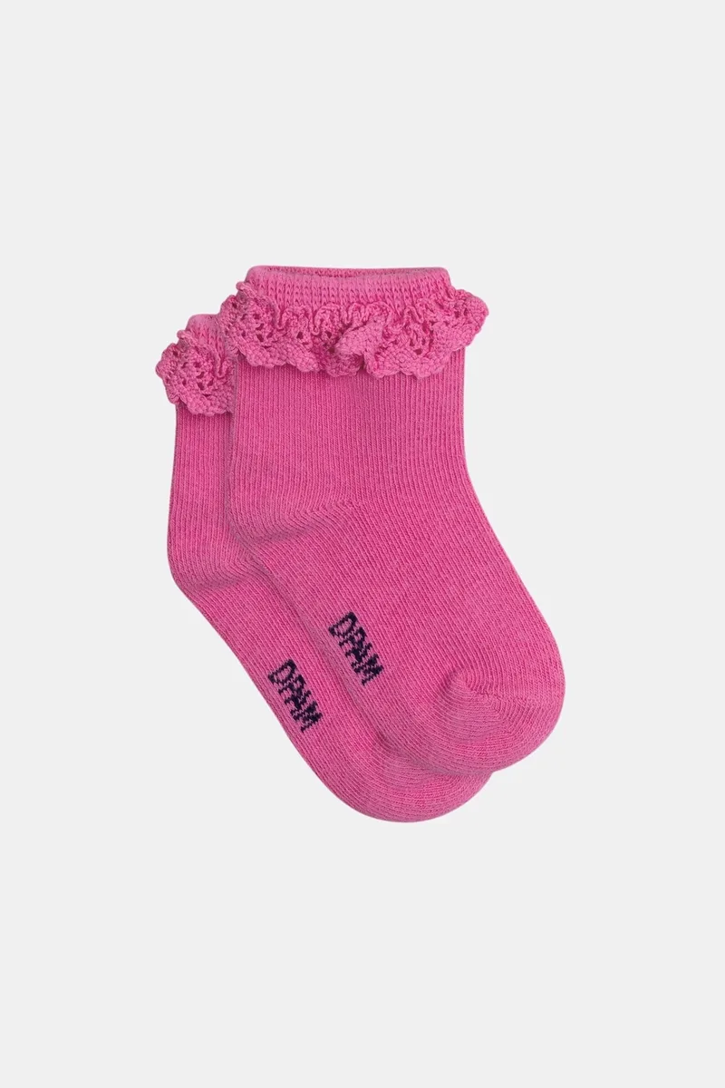 DPAM βρεφικές κάλτσες για κορίτσια "Fuchsia Detail" - 376779 Φούξια