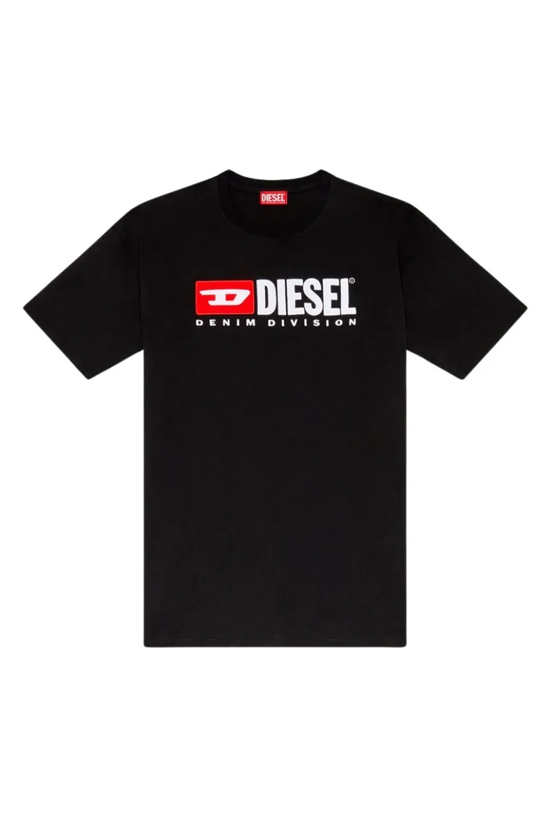 DIESEL Ανδρικό T-Shirt T-BOXT-DIV - ΜΑΥΡΟ-S25A149430GRAI-BLACK