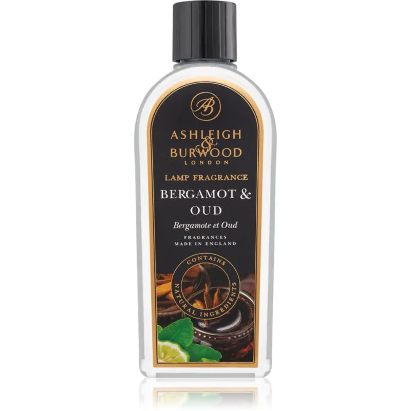 Ashleigh & Burwood London Lamp Fragrance Bergamot & Oud ανταλλακτικό καταλυτικού λαμπτήρα 500 ml