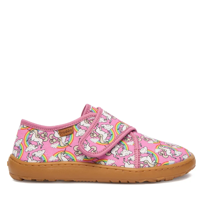 Παντόφλες Σπιτιού Froddo Barefoot Slippers G1700421-4 S Ροζ