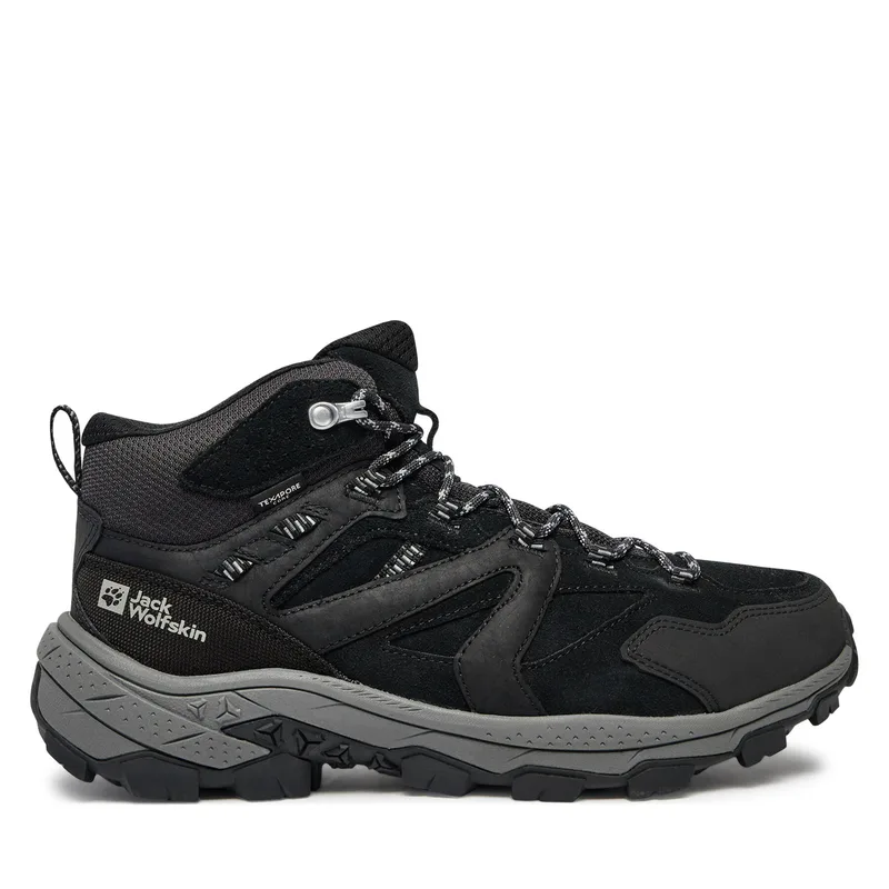 Παπούτσια πεζοπορίας Jack Wolfskin Vojo Tour Lt Texapore Mid M A62074 Γκρι