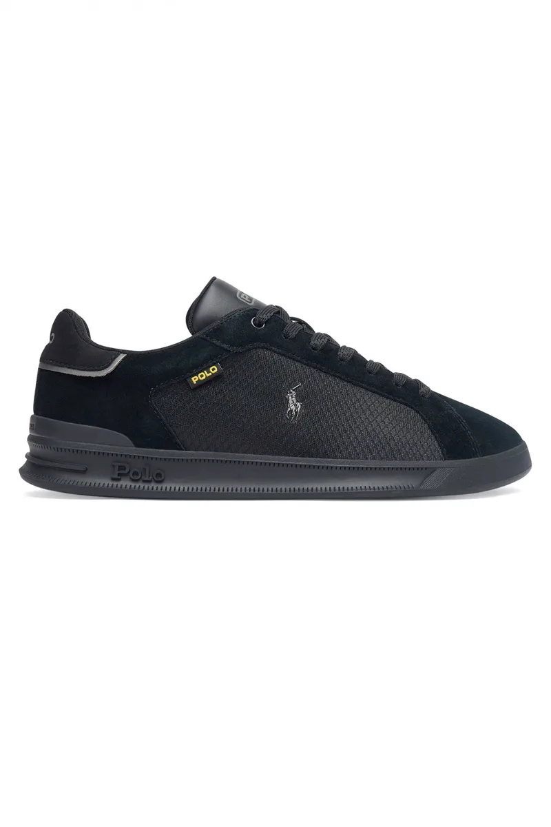 RALPH LAUREN ΠΑΠΟΥΤΣΙΑ SNEAKERS HRT CT UTILY-SK-LTL ΜΑΥΡΟ