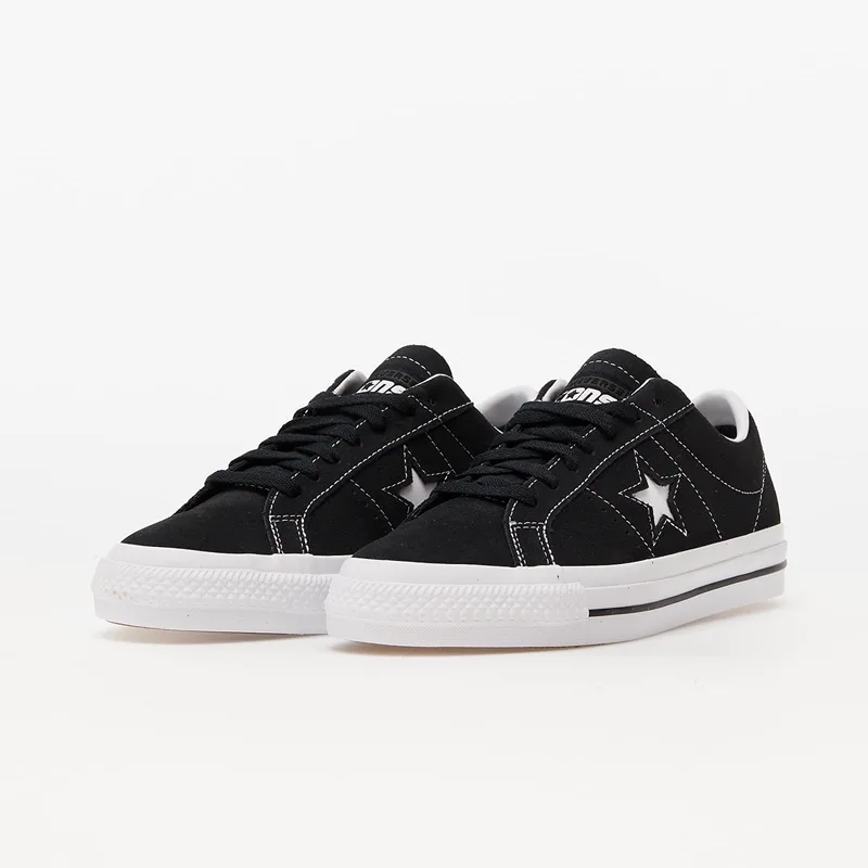 Sneakers Converse Cons One Star Pro Suede Black/ Black/ White EUR 44