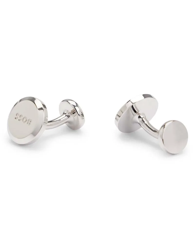 BOSS B-LOGO-CUF 10250792 01 50495126-040-040 MetallicSilver