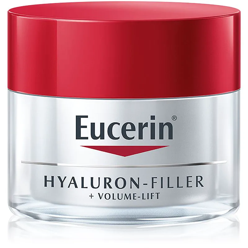 Eucerin Hyaluron-Filler + Volume-Lift κρέμα ημέρας ανύψωσης για ξηρή επιδερμίδα SPF 15 50 ml