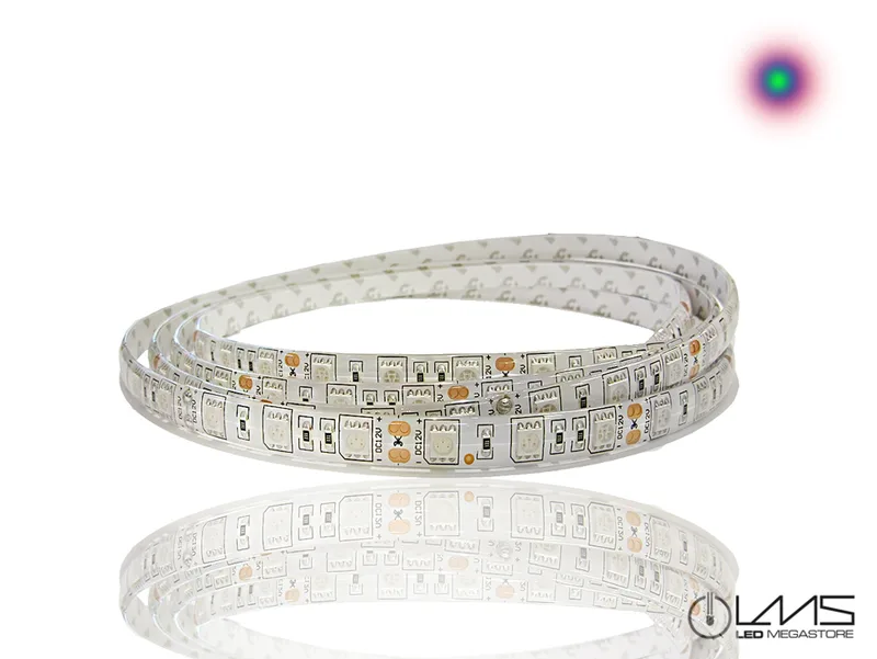 LED Strip LMS RGB 24 Volt 14.4 Watt Αδιάβροχη IP65 04787