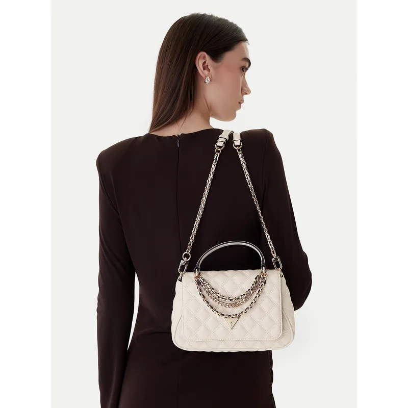 Τσάντα Guess HWQG96 73190 Εκρού