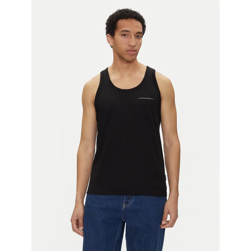 Jack & Jones Tank top Fusion 12276614 Μαύρο Regular Fit