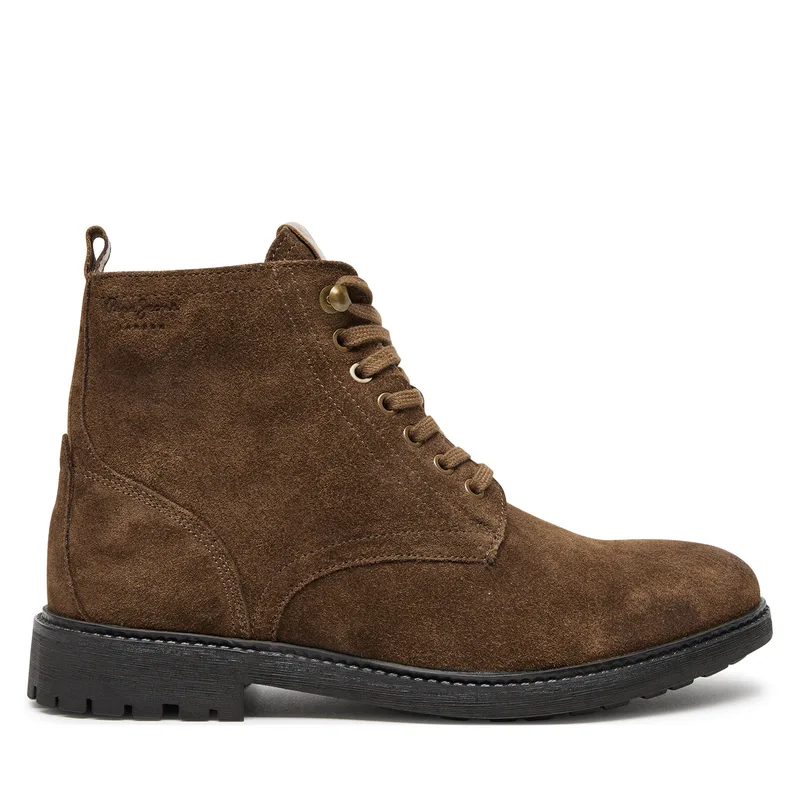 Μποτίνια Pepe Jeans PMS50247 Καφέ