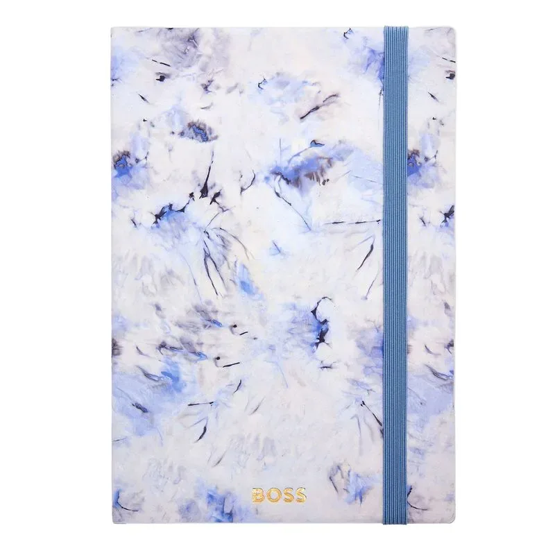 Σημειωματάριο Hugo Boss A5 Tie-dye Flower Violet Lined HNH418WL HNH418WL