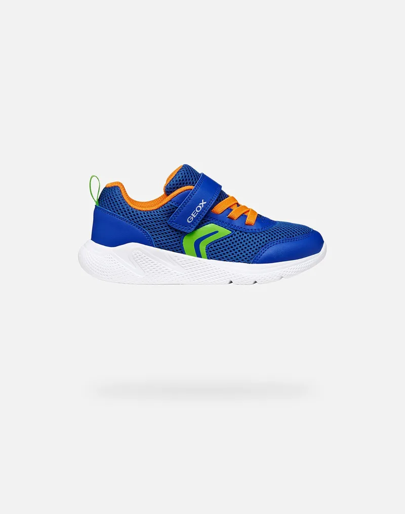GEOX J SPRINTYE B. A - MESH+GEOBUCK J36GBA01454C0685 28-35-C0685 RoyalBlue