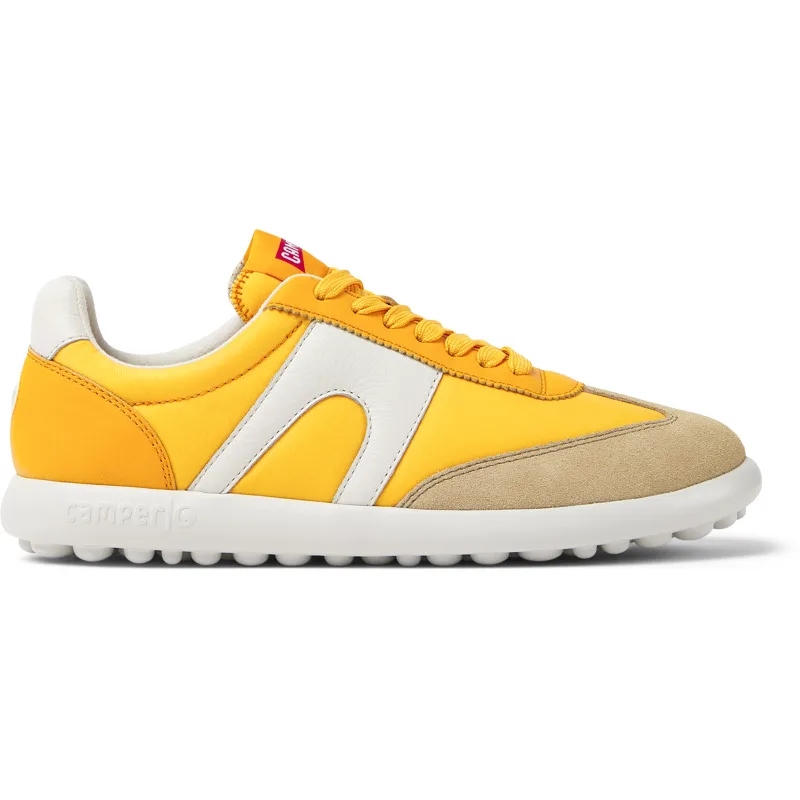 CAMPER Pelotas XLite - Sneakers Για Γυναικεία - Πορτοκαλί, Μέγεθος 37, Cotton fabric/Smooth leather
