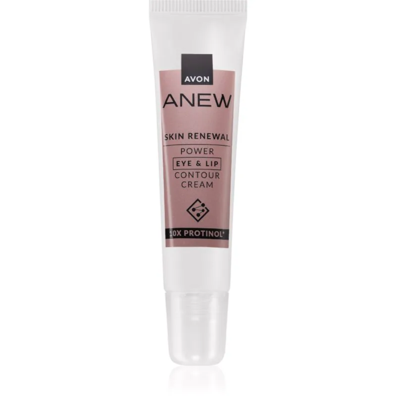 Avon Anew Skin Renewal κρέμα φωτεινότητας για τη περιοχή ματιών και χειλιών 15 ml