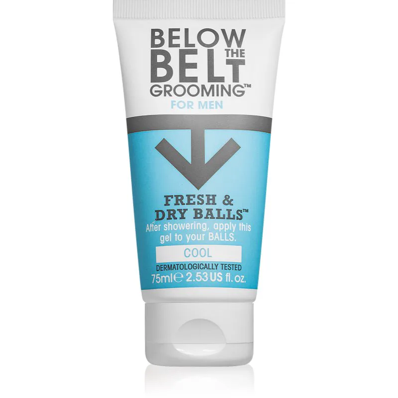 Below the Belt Grooming Cool Intimate Gel τζελ για την ευαίσθητη περιοχή των ανδρών 75 ml
