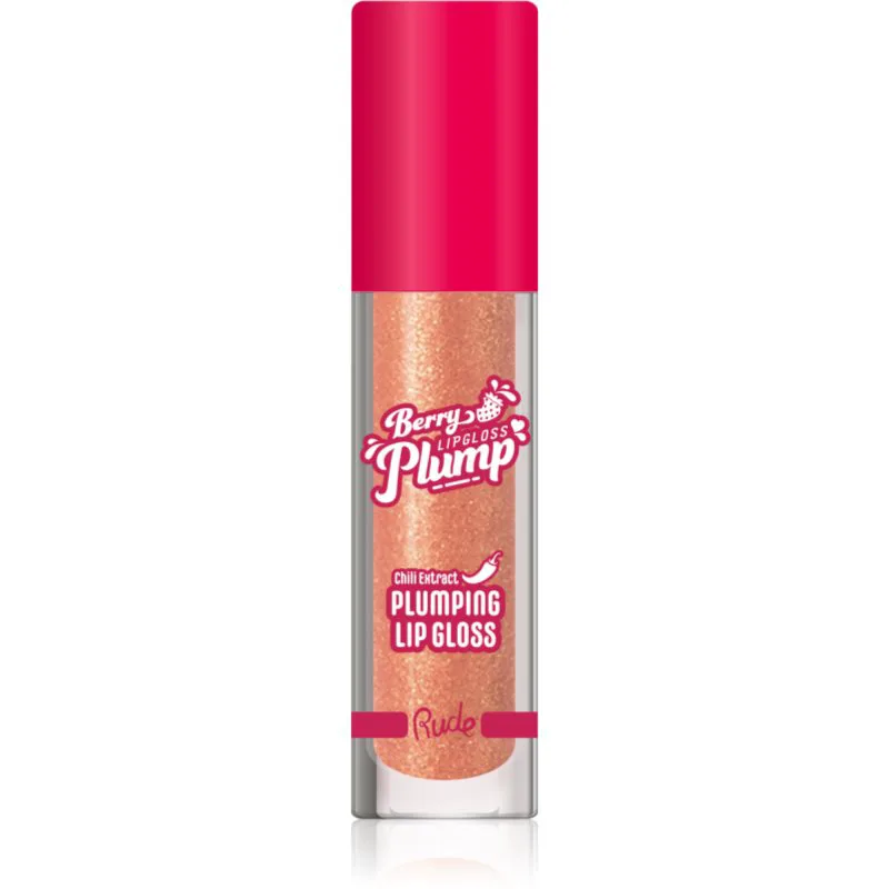 Rude Cosmetics Berry Plump ενυδατικό λιπ γκλος για όγκο απόχρωση Fairy 4 γρ