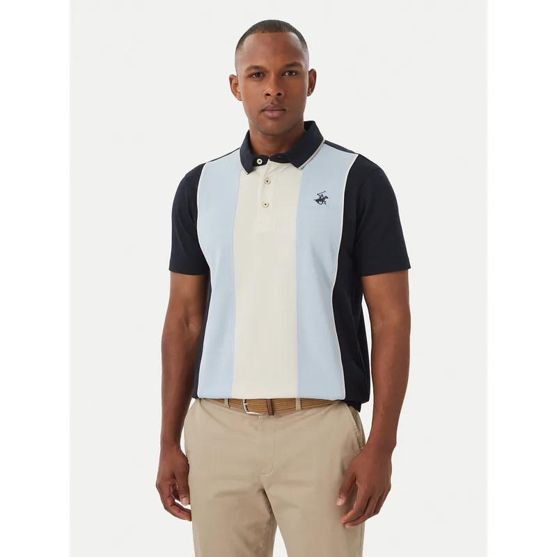 Beverly Hills Polo Club Polo M2750 Σκούρο μπλε Regular Fit