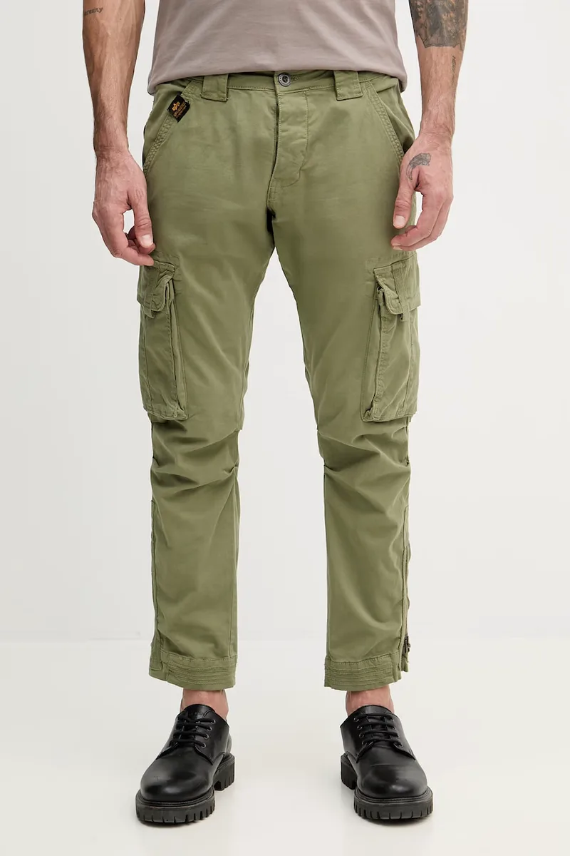 Alpha Industries παντελόνι cargo ανδρικό από βαμβάκι με ελαστάν Task Force Pant