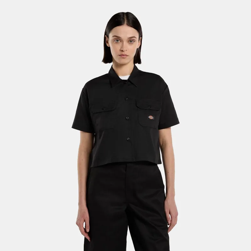 Dickies Γυναικείο Cropped Κοντομάνικο Πουκάμισο (9000218096_1469)