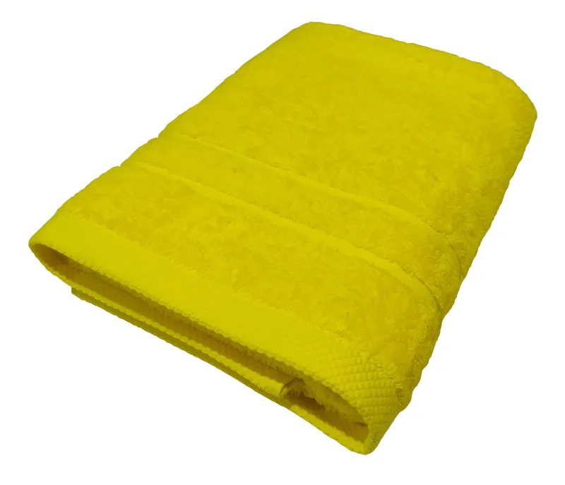Πετσέτα Πισίνας Anesis POOL LUXURY Line Cotton 100% 600gr/m2 Κίτρινη 80x145