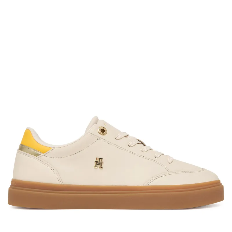 Αθλητικά Tommy Hilfiger CHIC SNEAKER ELEVATED FW0FW09400 Μπεζ