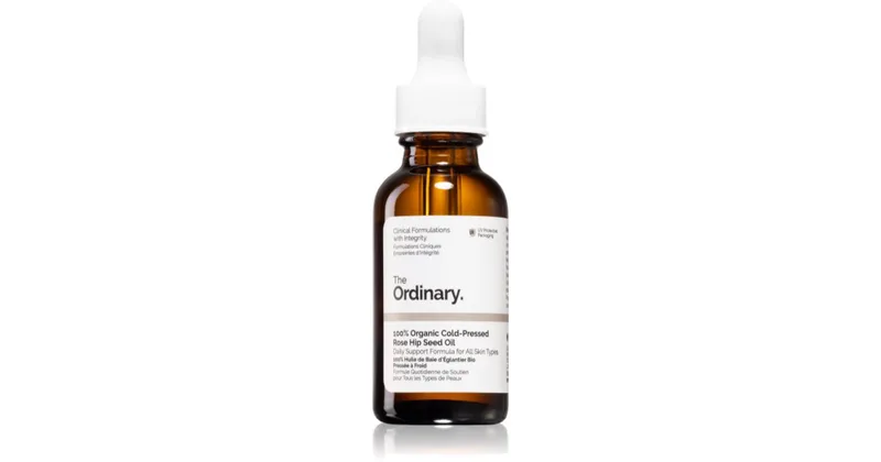 The Ordinary 100% Organic Cold Pressed Rosehip Oil to Moisturize and Tighten Skin 30ml