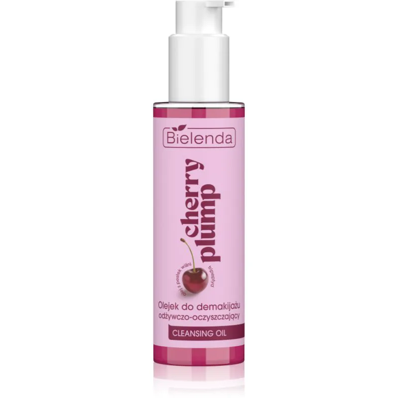 Bielenda Cherry Plump καθαριστικό λάδι και ντεμακιγιάζ με θρεπτικό αποτέλεσμα 100 ml