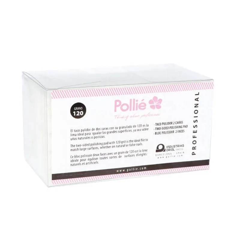 Eurostil Mini Hair Blocks 2 Faces White Box 50pcs