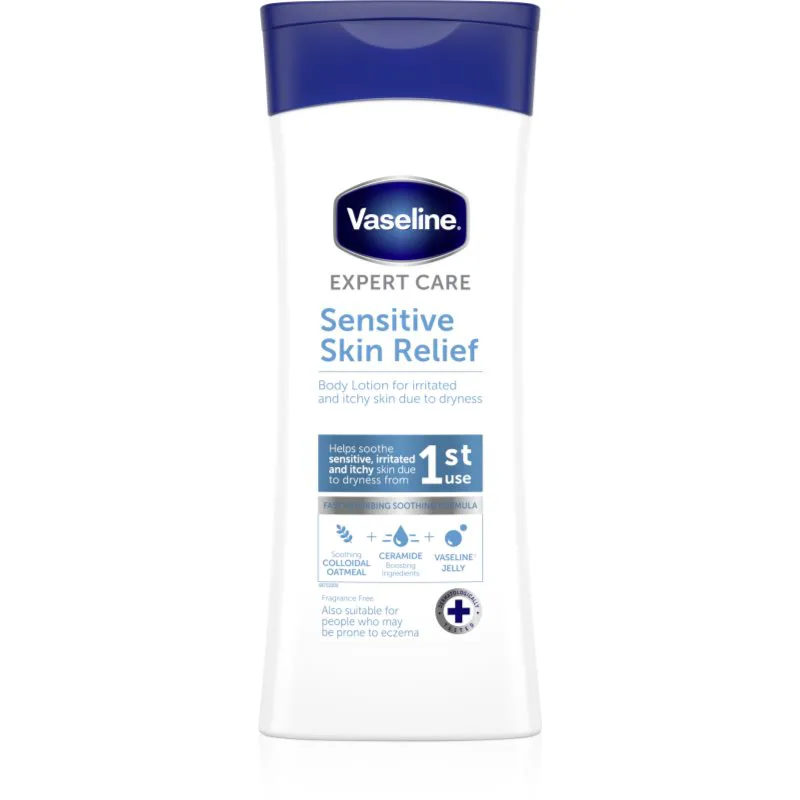 Vaseline Sensitive Skin Relief γαλάκτωμα σώματος για ευαίσθητο δέρμα 400 ml