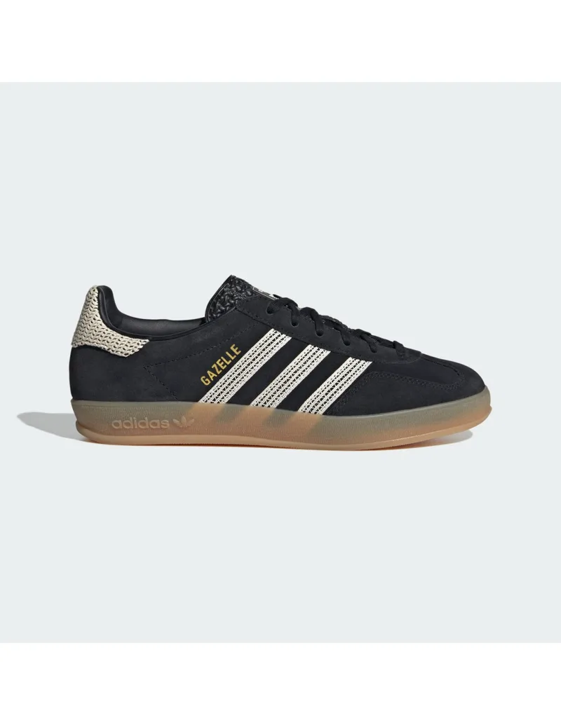 adidas Gazelle Indoor Core Black Wonder White Women's JI2755 MBS