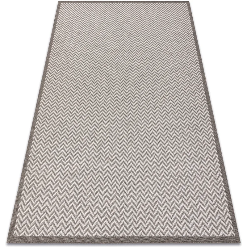 Χαλιά Rugsx Χαλί σιζάλ BORDERO 2901 Επίπεδη υ 80x150 cm
