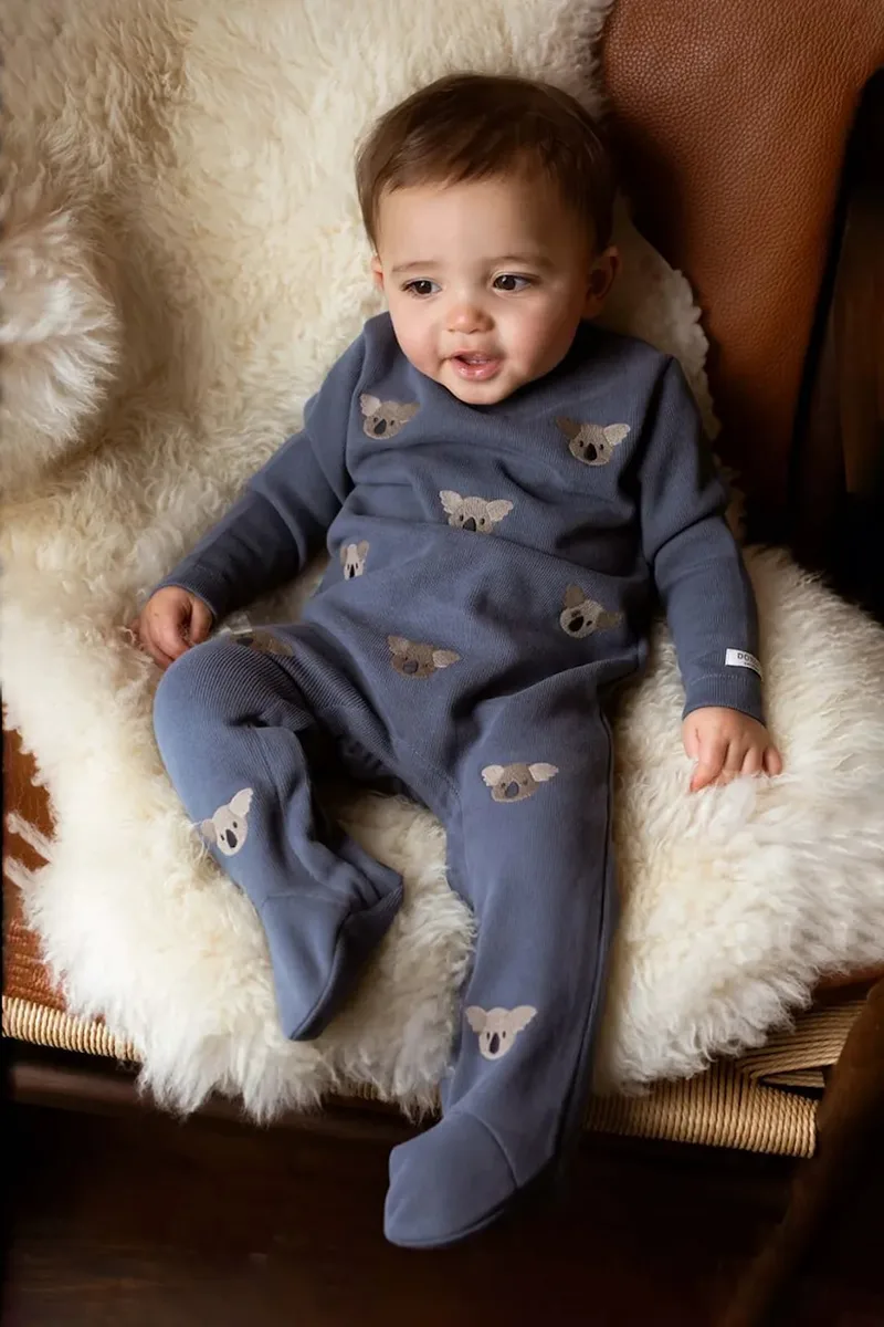 Βρεφική βαμβακερή ρόμπα Donsje Phlyn Onesie Koalas