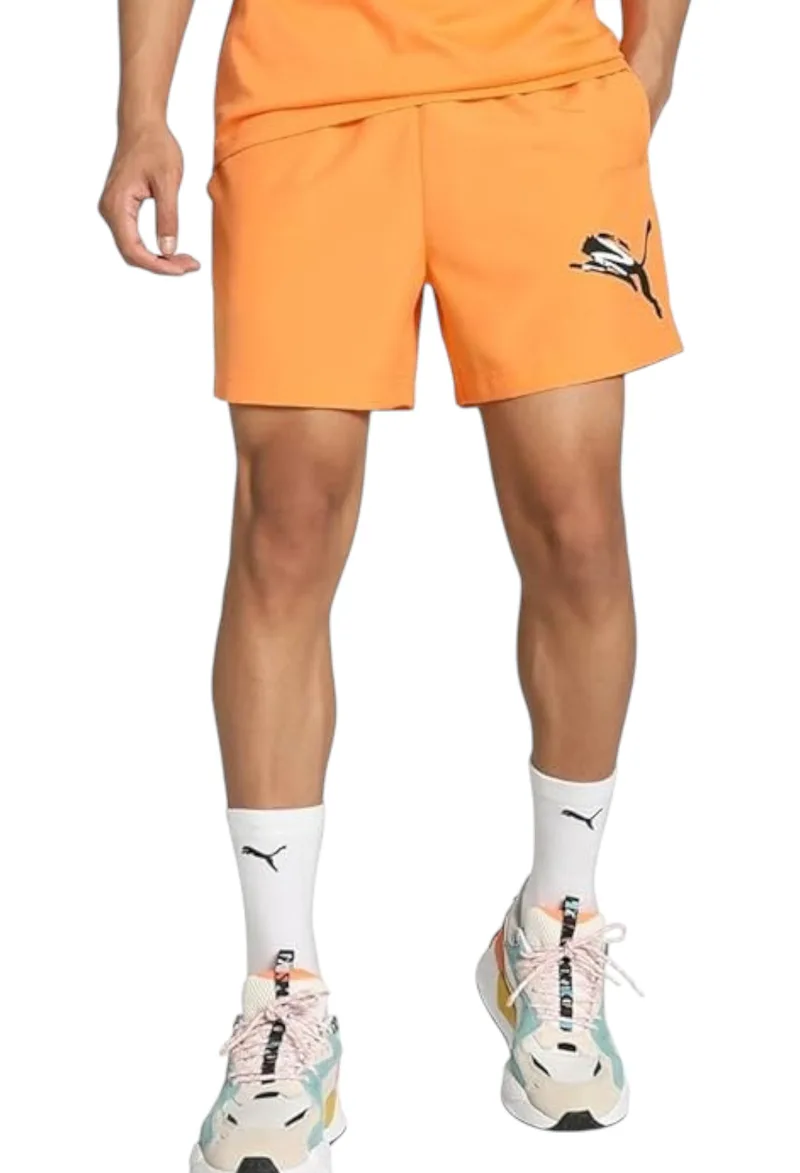 Σορτς Puma Ess+ Logo Lab Cat Woven 5'' 678991-46 Ανδρικό