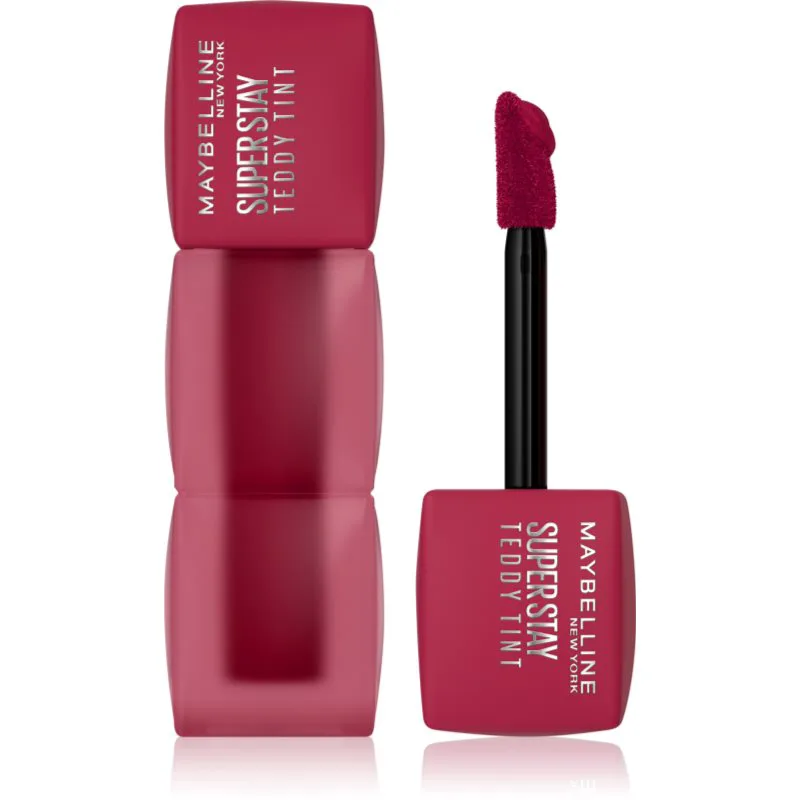 MAYBELLINE NEW YORK SuperStay Teddy Tint Ultra ματ κραγιόν διαρκείας απόχρωση 50 Wild at Heart 5 ml