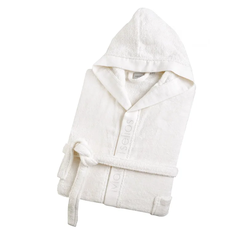 Μπουρνούζι Makis Tselios Helmi1 White XLarge