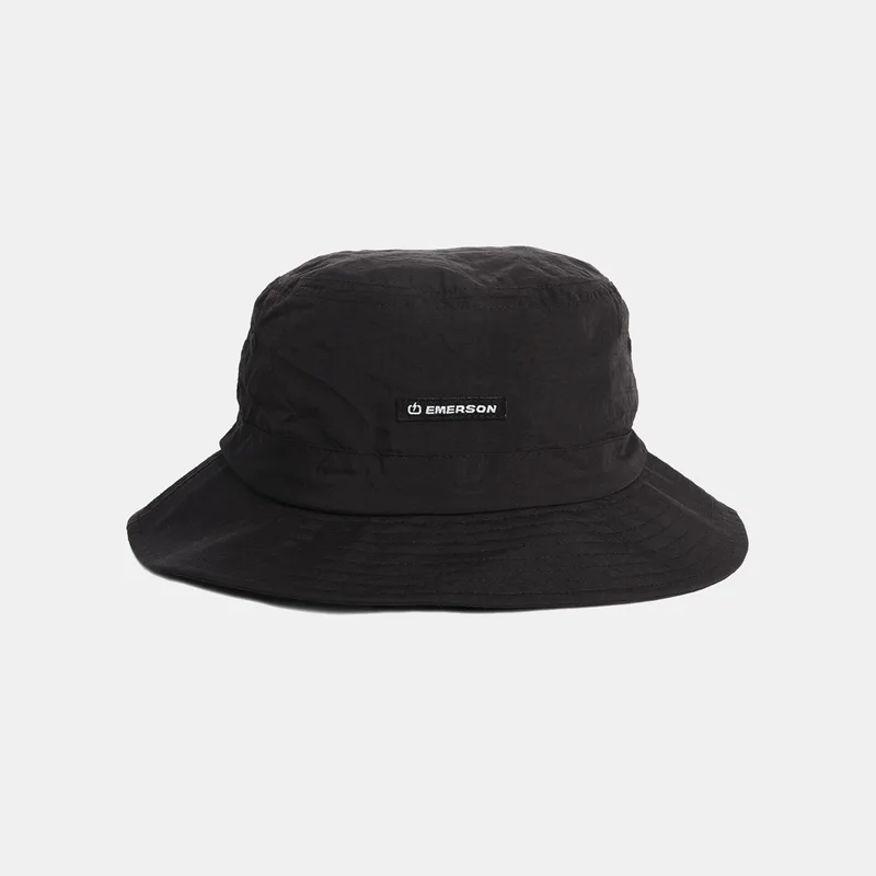 EMERSON UNISEX BUCKET HAT ΜΑΥΡΟ