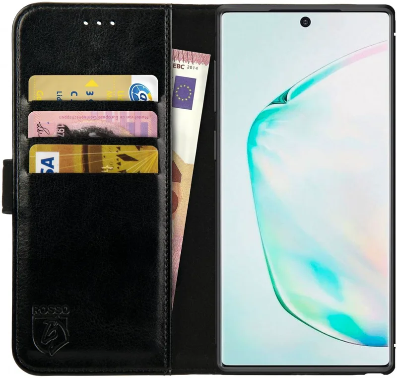 Κόκκινο Element PU Θήκη Πορτοφόλι Samsung Galaxy Note 10 - Black (8719246204500)