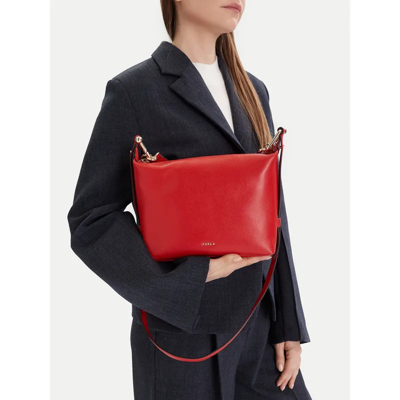 Τσάντα Furla Tonie Mini WE00877 A.0023 CN 4484S Κόκκινο