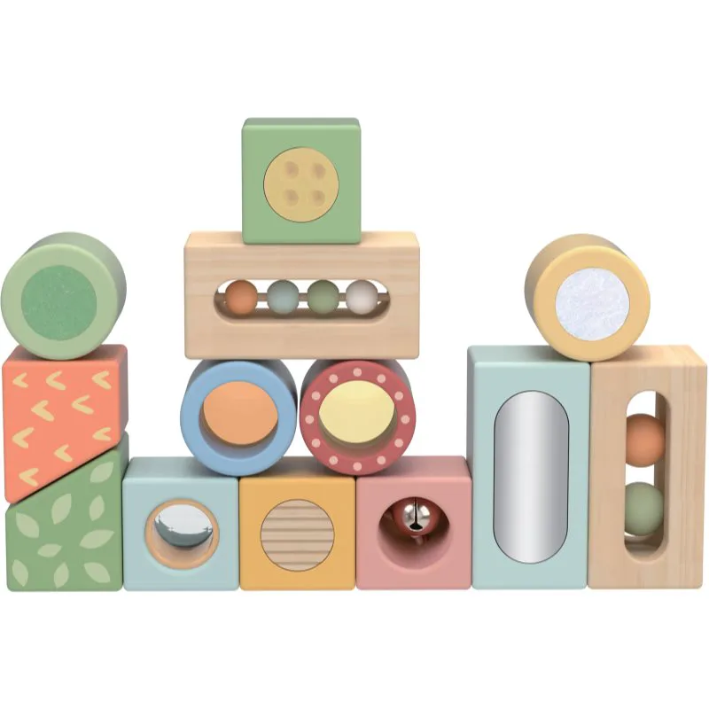 2Kids Toys Sensory Blocks κύβοι 18m+ 14 τμχ