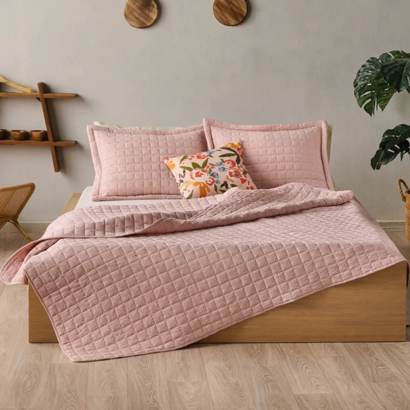 Κουβερλί Ημίδιπλο 180x240 Kentia Vegas 14 Dusty Ροζ