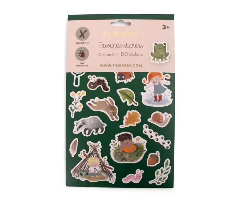 Filibabba Favourite Stickers - Forest Friends