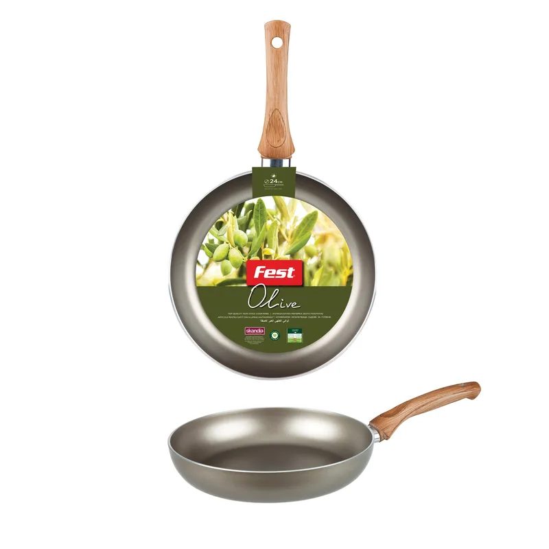 Fest Olive Τηγάνι Βαθύ Αντικολλητικό 24cm